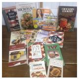 Cookbooks, magazines