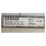 Garage Service Sign (wood)56/18