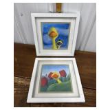Adorable duck prints, framed *frames have a few