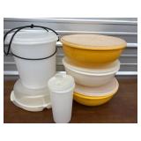 Fantastic Vintage Tupperware. 3 very large bowls