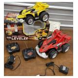 Radio control cars. The leveler. One has original