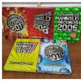 Guinness world record books 2006,08,09,11, 12