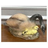 Pretty Momma Goose with babies. Holland mold. Sm