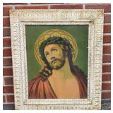 Beautifully Framed Vintage Crown of Thorns Print