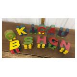 Alphabet ramp walkers