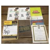 Car and woodworking manuals / information