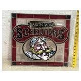 Baron Von Scheuters Leaded Glass Advertising