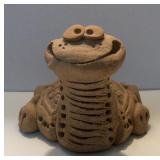 Vintage BUHNER Studio Clay Art Whimsical Turtle