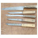 Five knives $donated to Candor food pantry