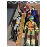 Spider-Man Batman, ninja turtle joker& venom