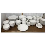 Princess Gold porcelain China- plates, bowls,