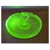 Glow uranium ashtray