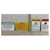 Aluminum Safety & Warning Signs (4)