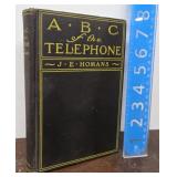 1901 Book - ABC of the telephone by J.E. Homans