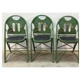 Louis Rastettter & Son Stenciled MCM Folding