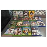 Xbox one/PS4 games and tested as I got them.