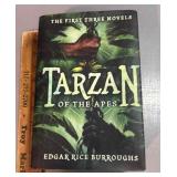 First 3 novels Tarzan of the apes Edgar Rice