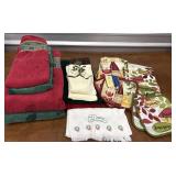 924Lenox Christmas Towels, kitchen towels,