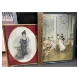 2 Vintage Framed Pictureï¿½s