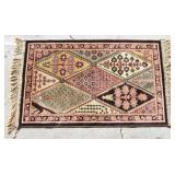 Turkish Kilim Rug 19" x 36"