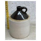 Brown&White Stoneware Jug