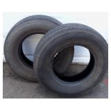 2 Bridgestone V-Steel Rib 265 LT245/75R16 Truck /