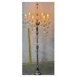 Fancy Glass & Prism Floor Lamp