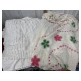 2 Chenille bedspreads size full??? *some