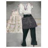 Vintage pants and gray suede lederhosen and 2