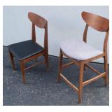 Mid Century Danish Modern STANLEY Walnut Side