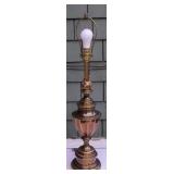 Vintage STIFFEL 33" tall Brass Table Lamp Tested