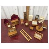 Wooden doll furniture