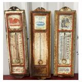 Adverting thermometers - NY Earlville,