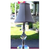 Mid Century Hollywood Regency Lead Crystal