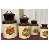 4pc McCoy canister set