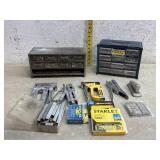 2 Parts Caddies & Staple Guns