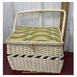 Sewing baskets and accessories