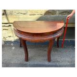 Antique Demi-Lune Console Table