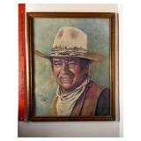 Sally Evanï¿½s Signed Numbered John Wayne Print