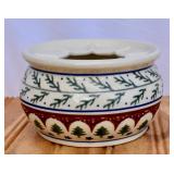 Polish Pottery Warmer-Warming Stand