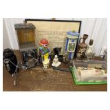 End of consignment goodies- gum ball machine,