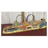 vintage Technofix #326 "Loop the Loop" tin toy