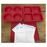 Technique Silicone Supersized Bakeware Set (3) new