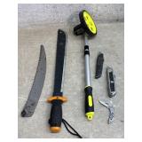 Meter Man Ground Counter, Machete & Utility