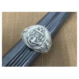 Sterling United States Navy ring