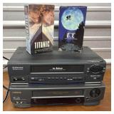 VHS PLAYER/RECORDERS. Cut your cable! VHS tapes