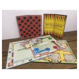 Vintage Game boards and Game parts