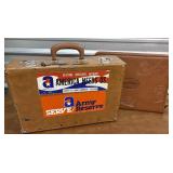 Old briefcase believed to be used by the army