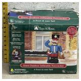 Giant Outdoor Inflatable Nutcracker 8ft- pick up