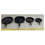 Cast Iron Pans  (4)
